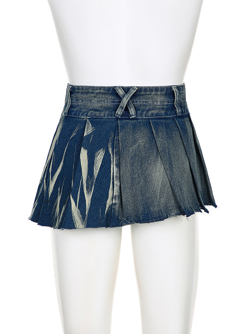 Casual Denim Skirt