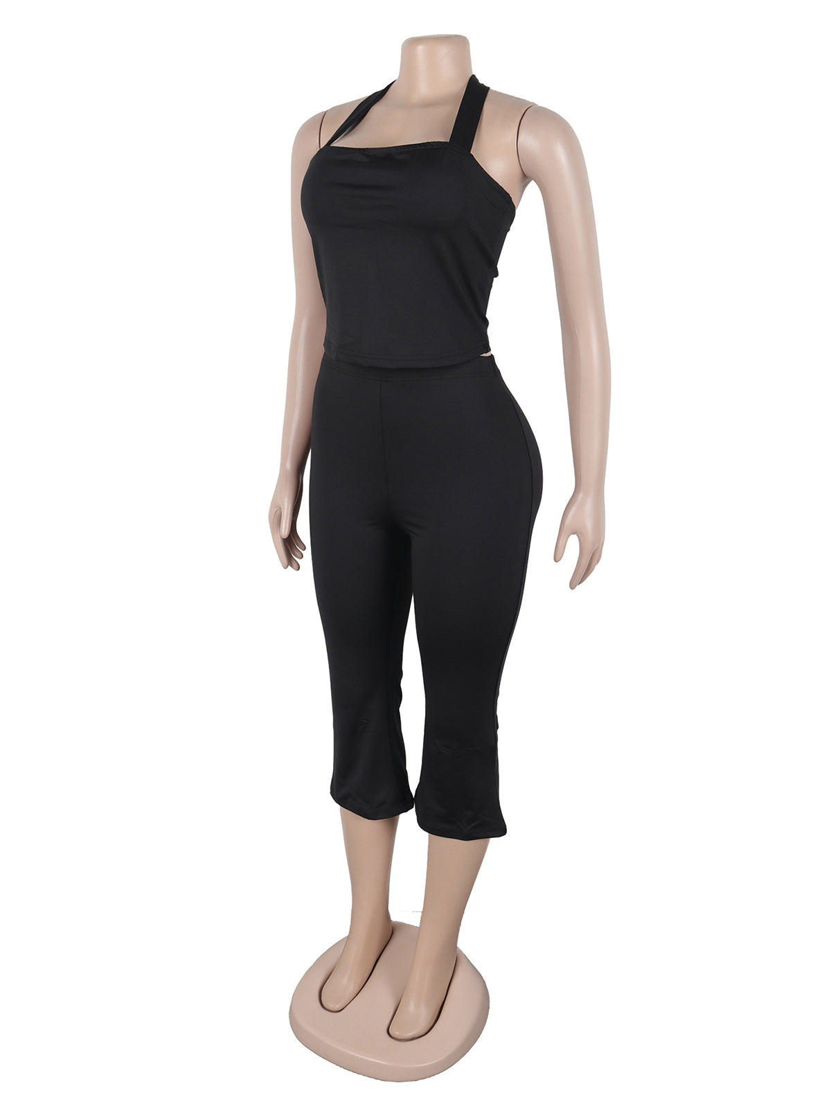 Fashion Halter Vest And Trousers Casual Set