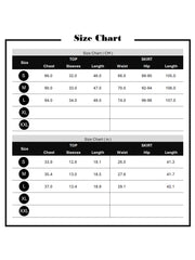 Elegant Hollow Embroidered Tops Organza Maxi Skirt Sets