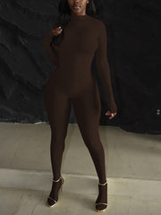 Fashion Bodysuit and Tight Pants Sports Two Piece Set