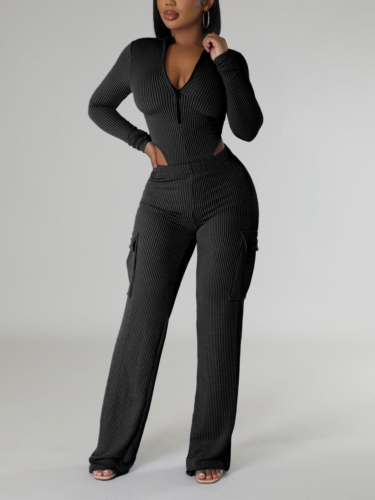 Overnight Party Club Bodysuit Pant Set