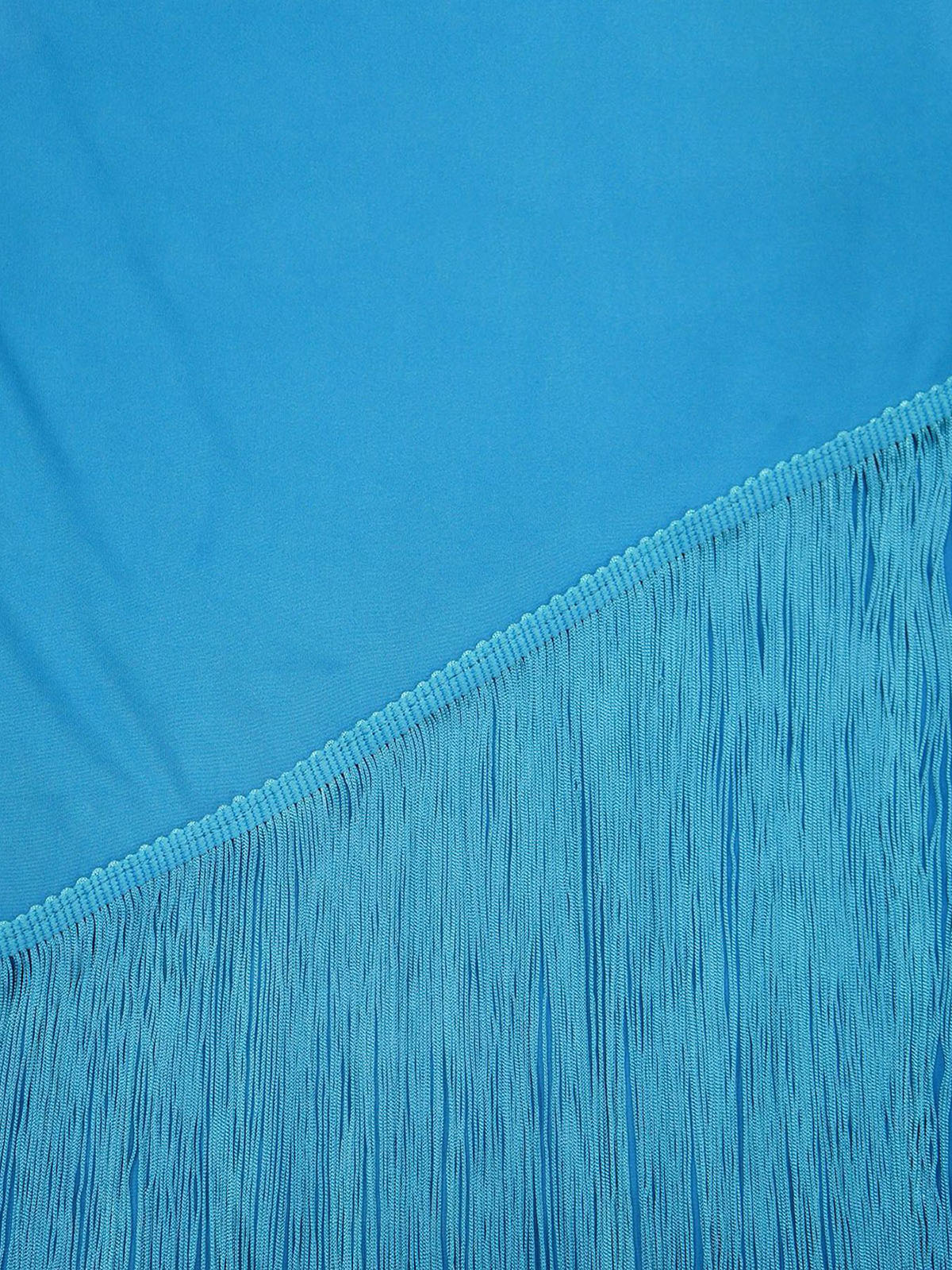 Sexy Halter Lace-up Fringes Maxi Dress