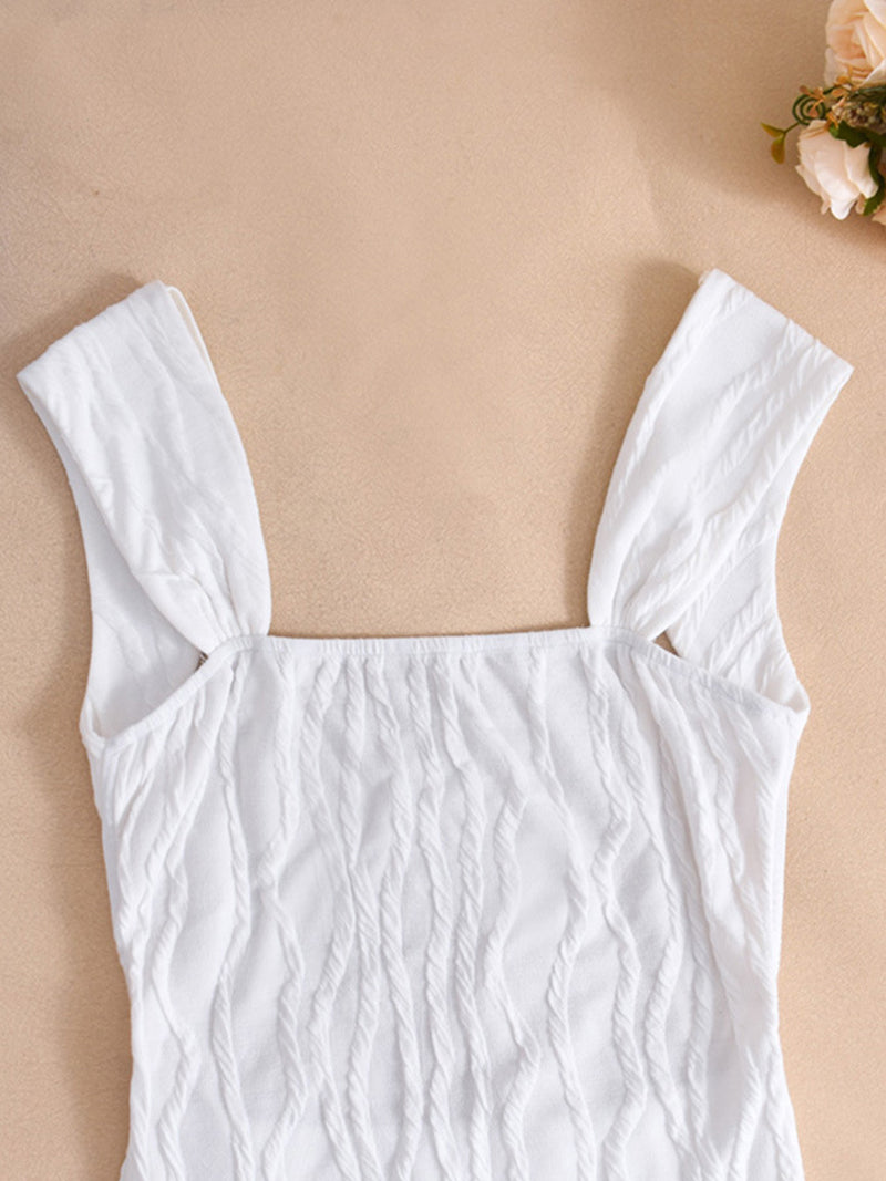 Spaghetti Strap Backless Bodycon Fishtail Dress