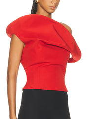 Asymmetrical Slim Fit Sleeveless Top