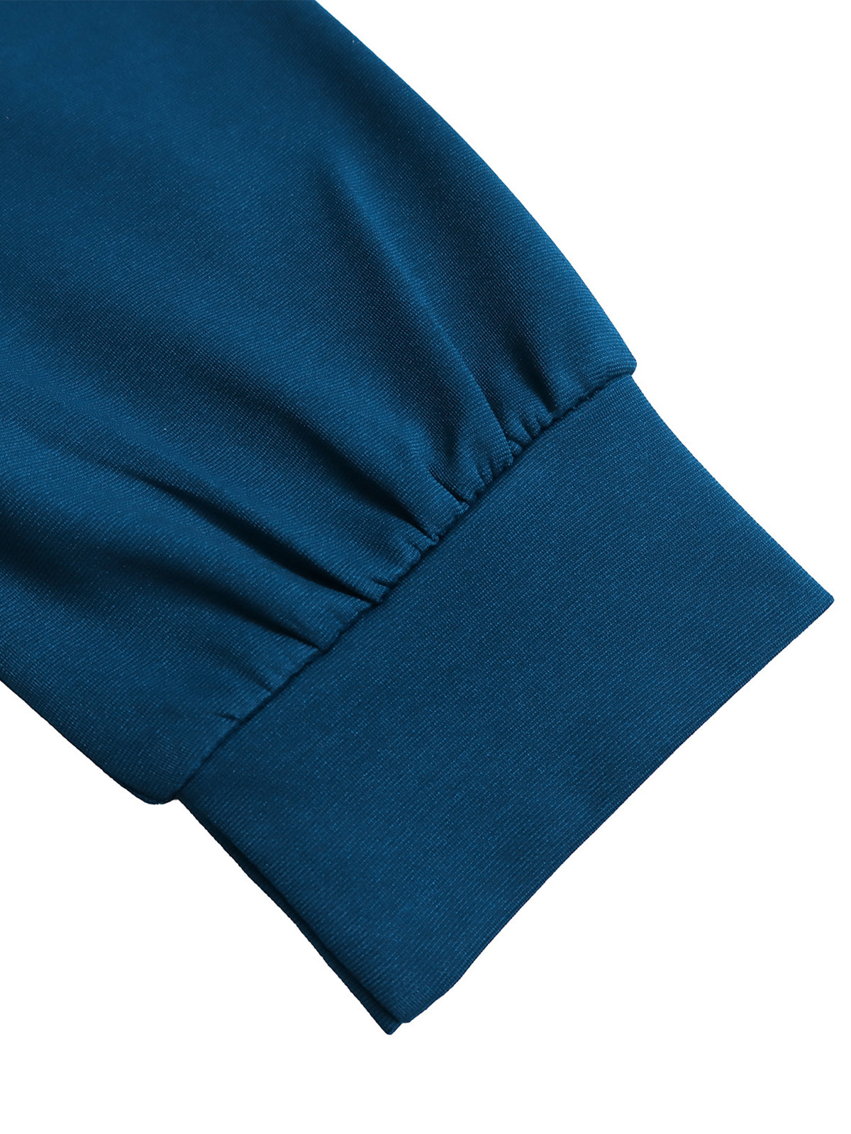 Elegant O-neck Half Sleeve Slim Office Dress