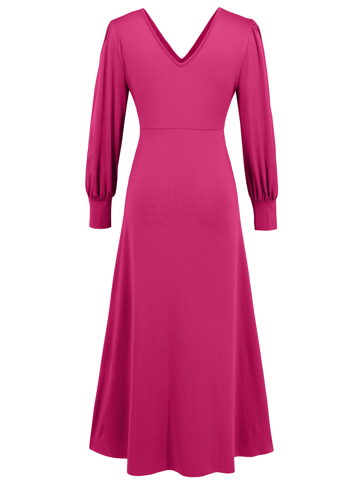 Twist Front V-Neck Cutout Sleeve Maxi Dress