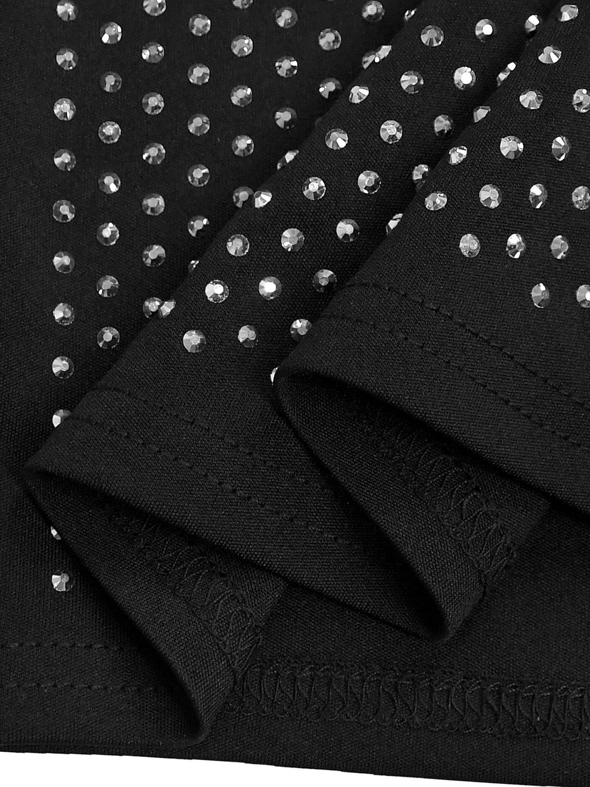 Elegant O Neck Rhinestone Bodycon Party Club Dress