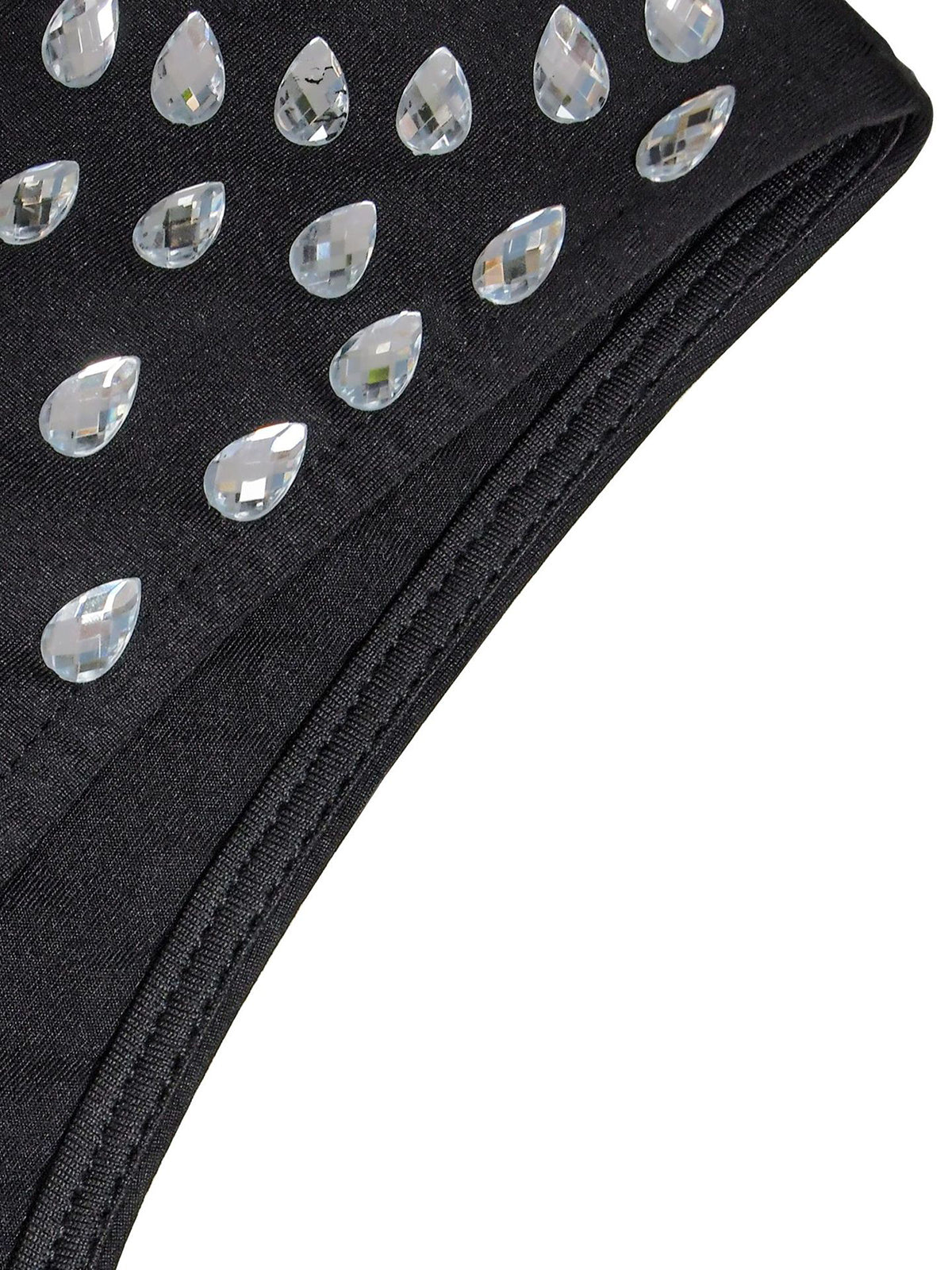 Sexy Rhinestone U Neck Sleeveless Party Club Dress