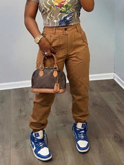 Fashion Casual Cargo Pants Joggers