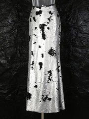 Sexy High Waist Sequin Mermaid Skirt