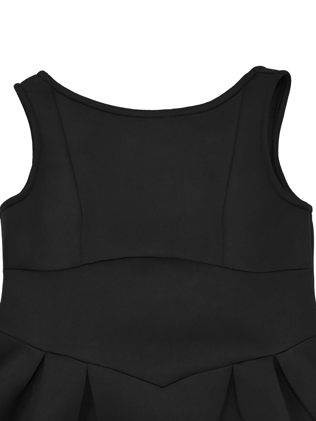 Retro Sleeveless Backless Pleated Party Dress
