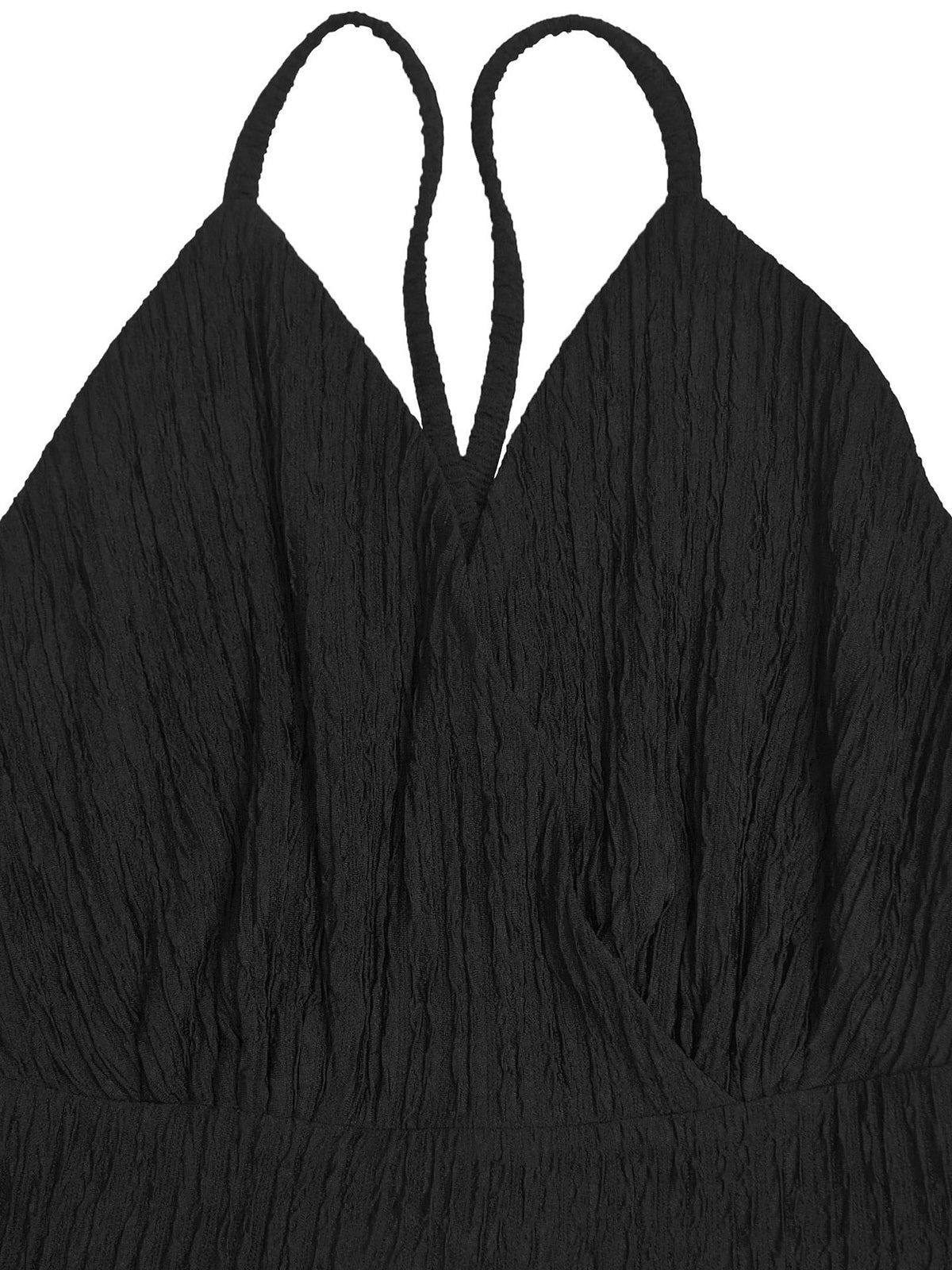 Sexy Spaghetti Straps Backless Mini Dress