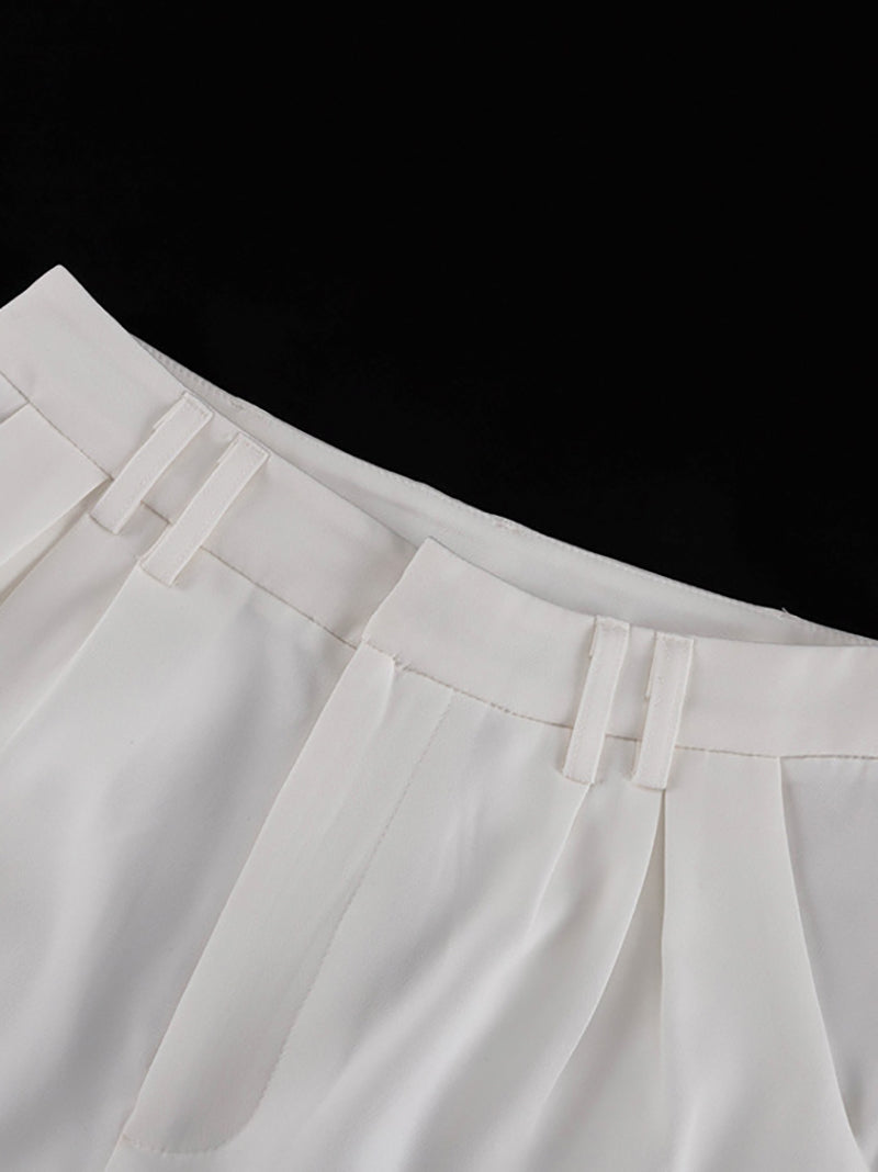Fashion Casual High Waist Wide Leg Pants