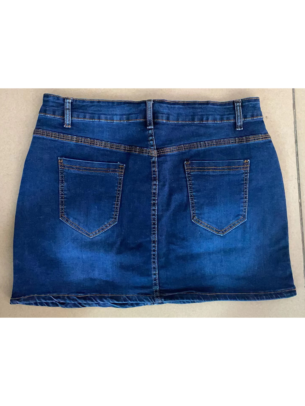 Fashion Elastic Denim Short Mini Skirts