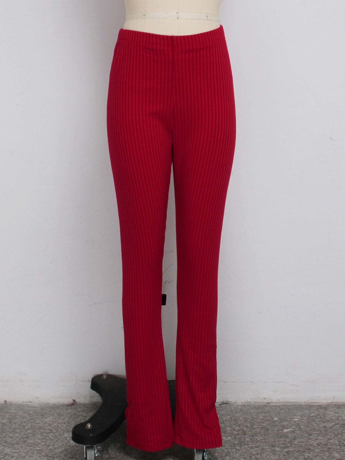 Ribbed Knit High Waist Leggings