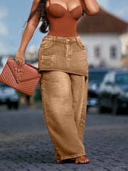 Fashion Loose Wide-leg Jeans