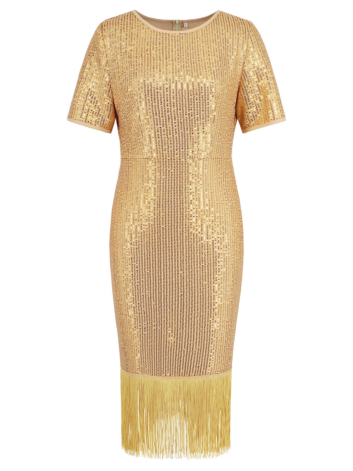 Retro Sequin Tassels Party Dress