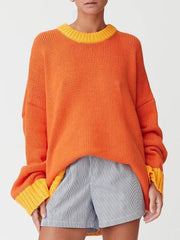 Casual Loose Pullover Sweater