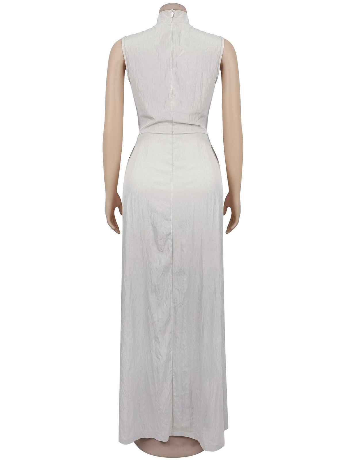 Sexy Sleeveless Lace-up Top And Pants Two Piece Set