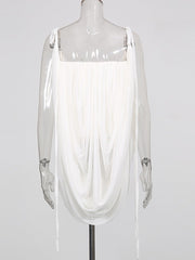 Cowl Neck Ruched Camisole Top