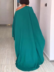 Fashion Backless Tie Up Halterneck Print Jumpsuit