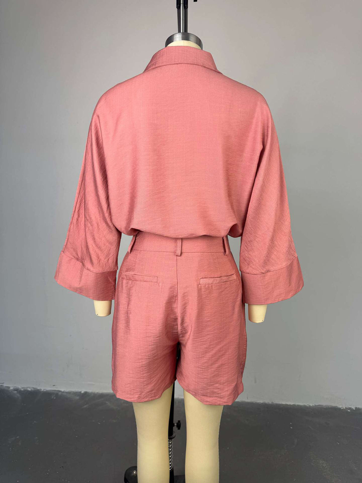 Fashion Batwing Sleeve Shirt and Shorts Skirts Sets