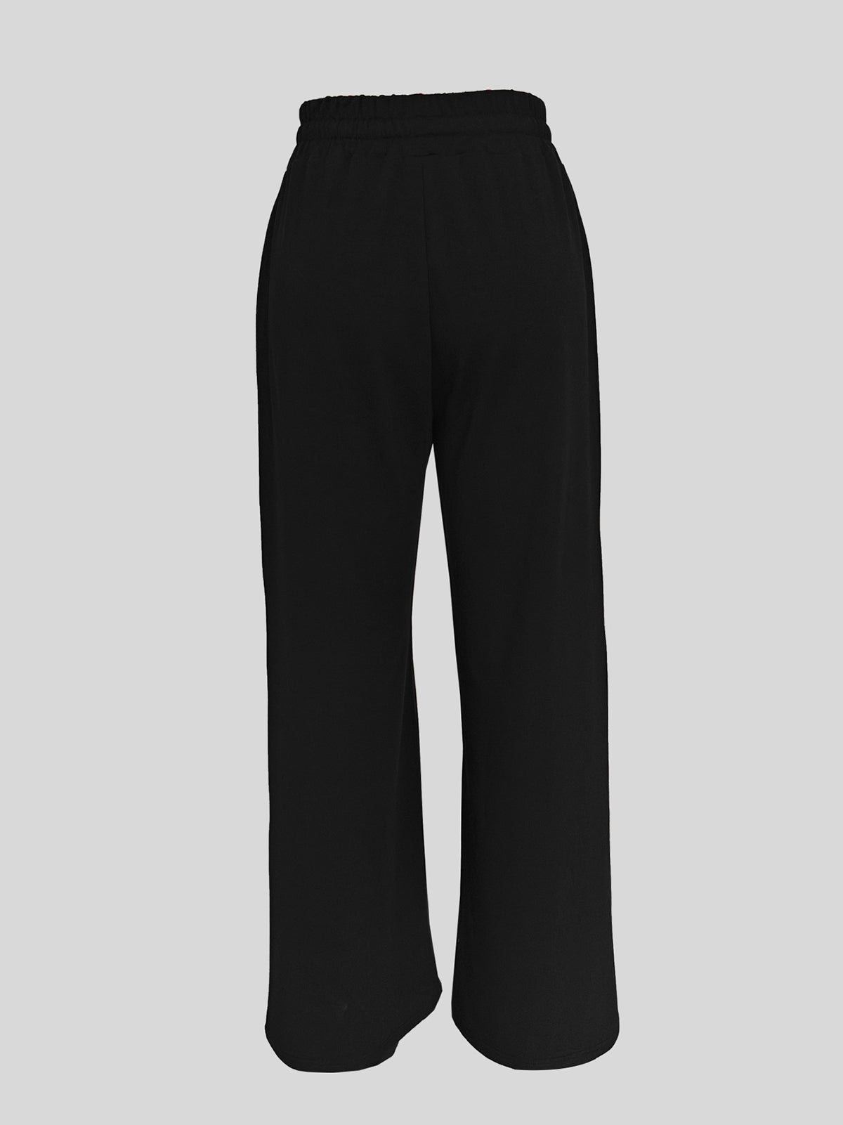 Casual Drawstring Striped Straight Sweatpants Joggers