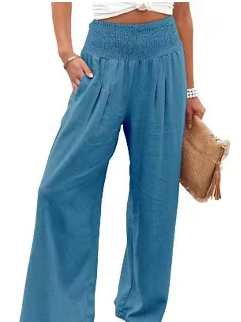 Casual Loose Wide Leg Long Pants