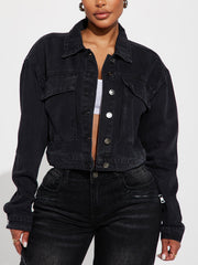 Casual Denim Jacket Coat