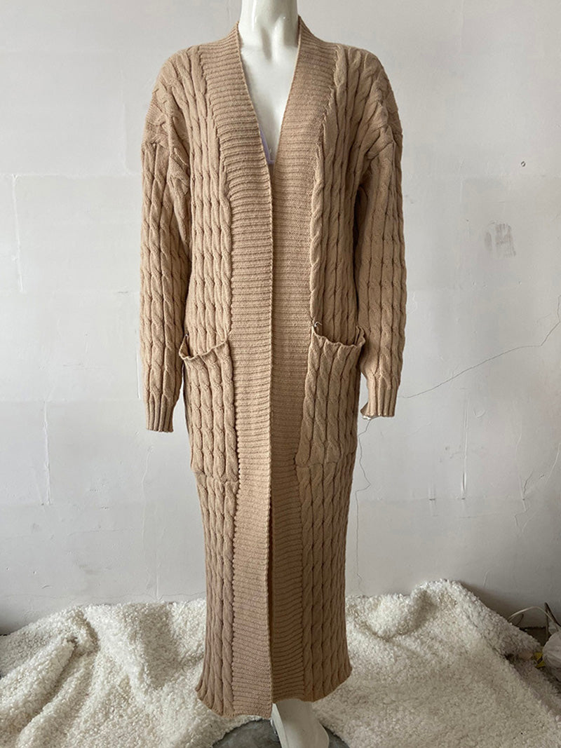 Knit Cardigan Sweater Coat