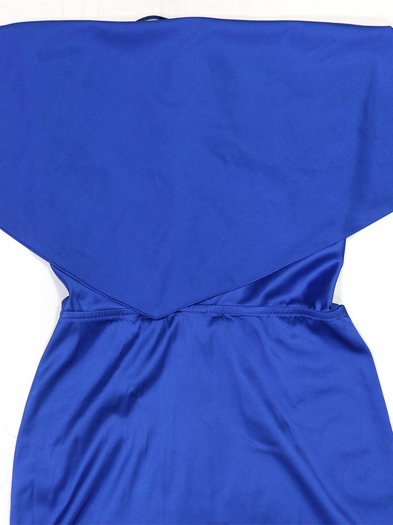 Sexy Deep V Backless High Slit Club Maxi Dress