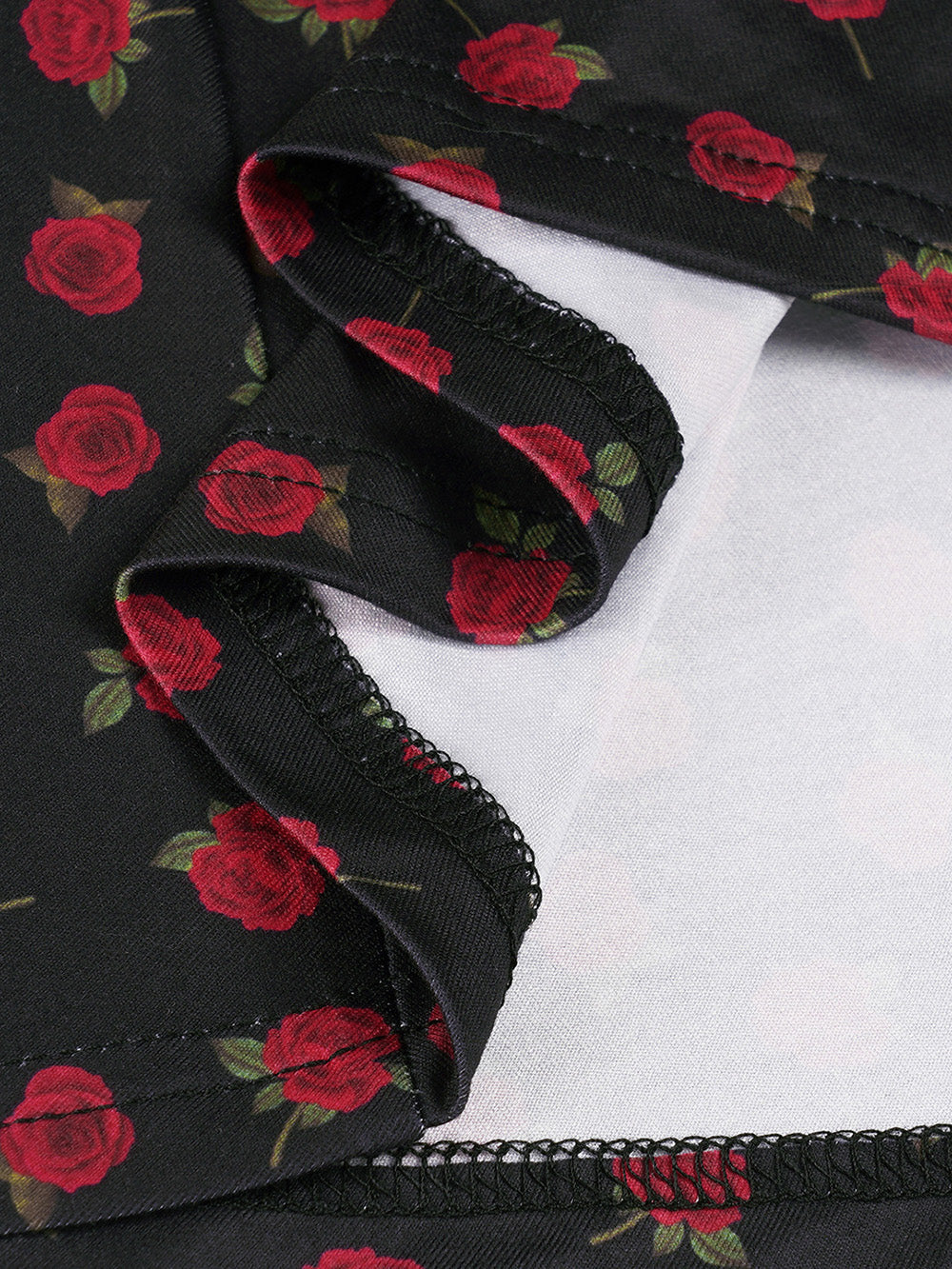 Elegant V-neck Cinched Waist Floral Mini Dress
