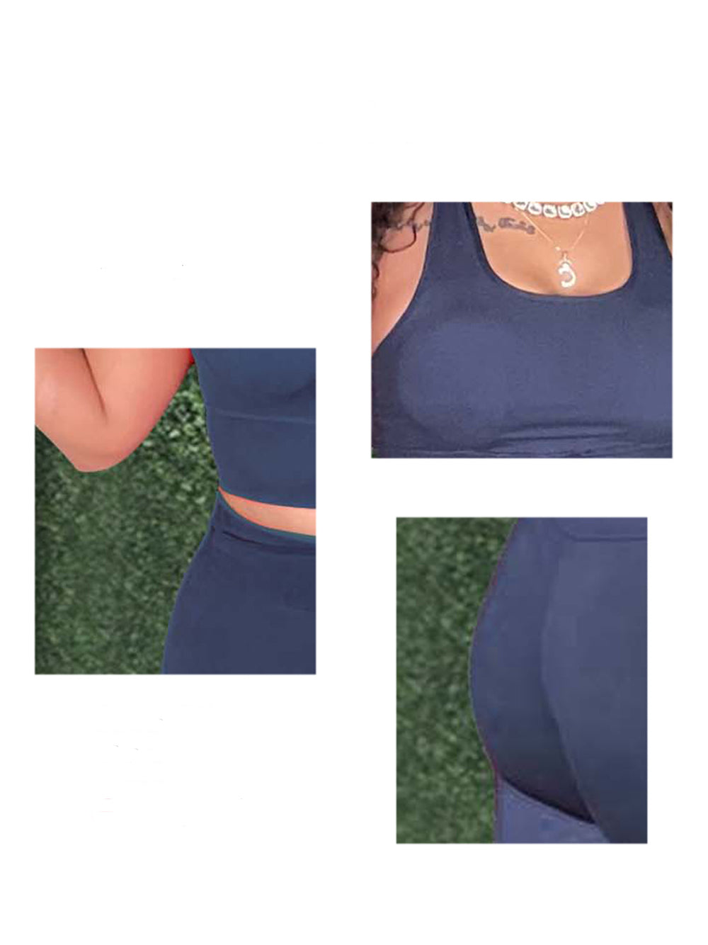 Casual Sports Bra and Leggings Two Piece Set