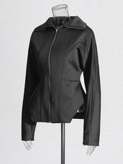 Fashion Corseted Scuba Jacket