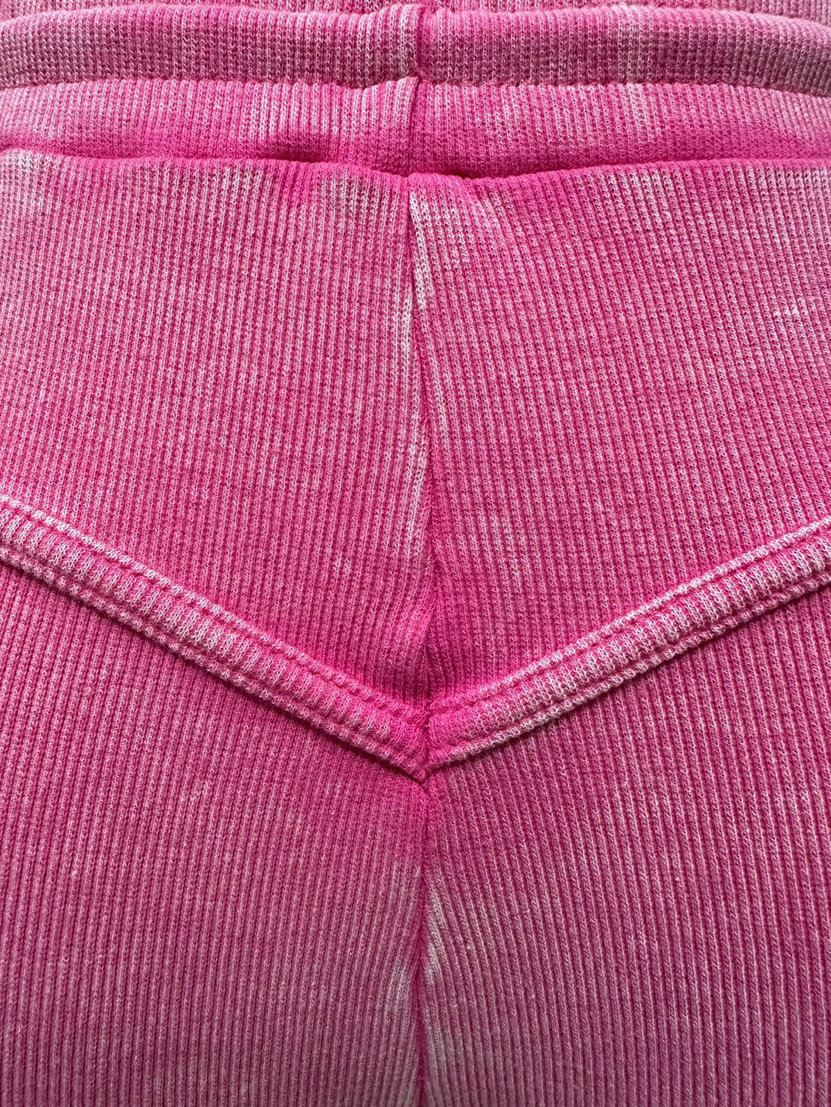 Casual Ribbed Cropped Tops Drawstring Shorts Sets