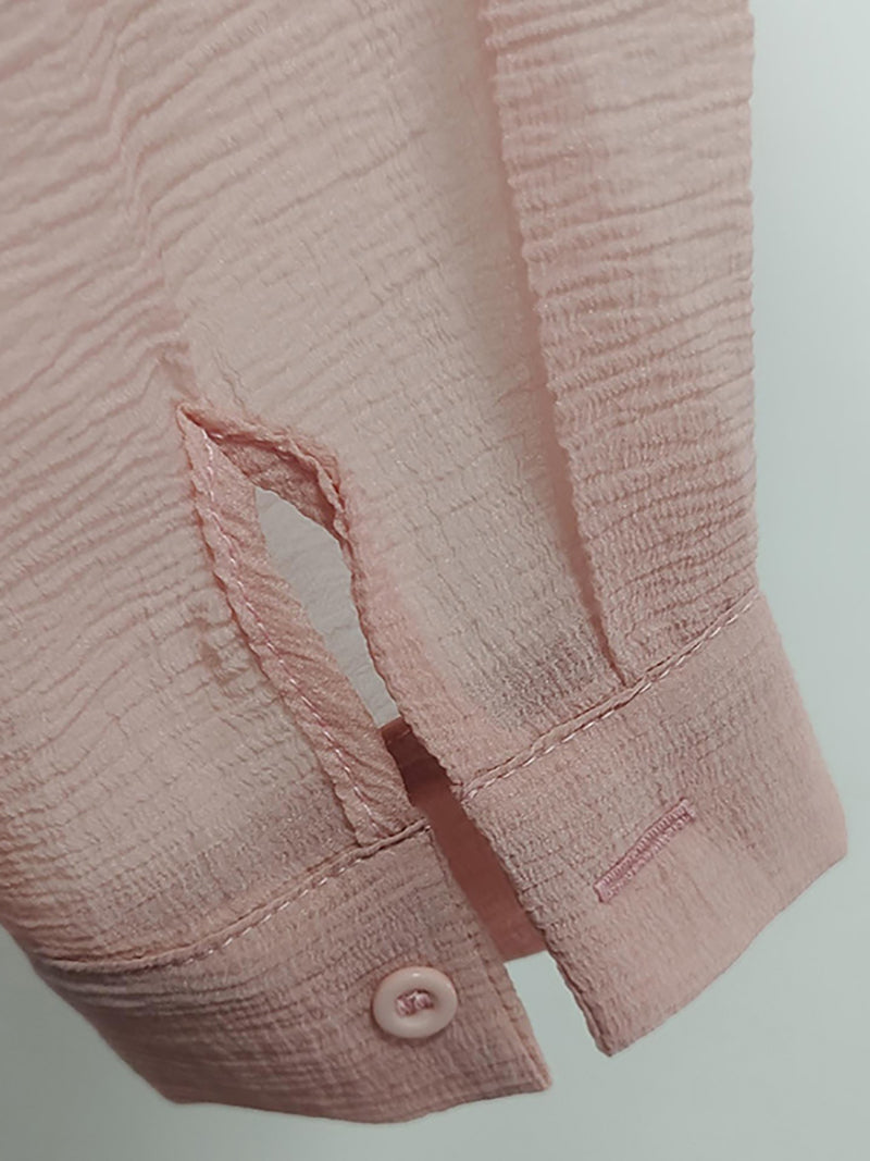 Casual Lantern Sleeve Loose Shirt Tops