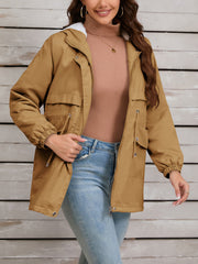 Fashion Hooded Keep Warm Long Sleeve Coat