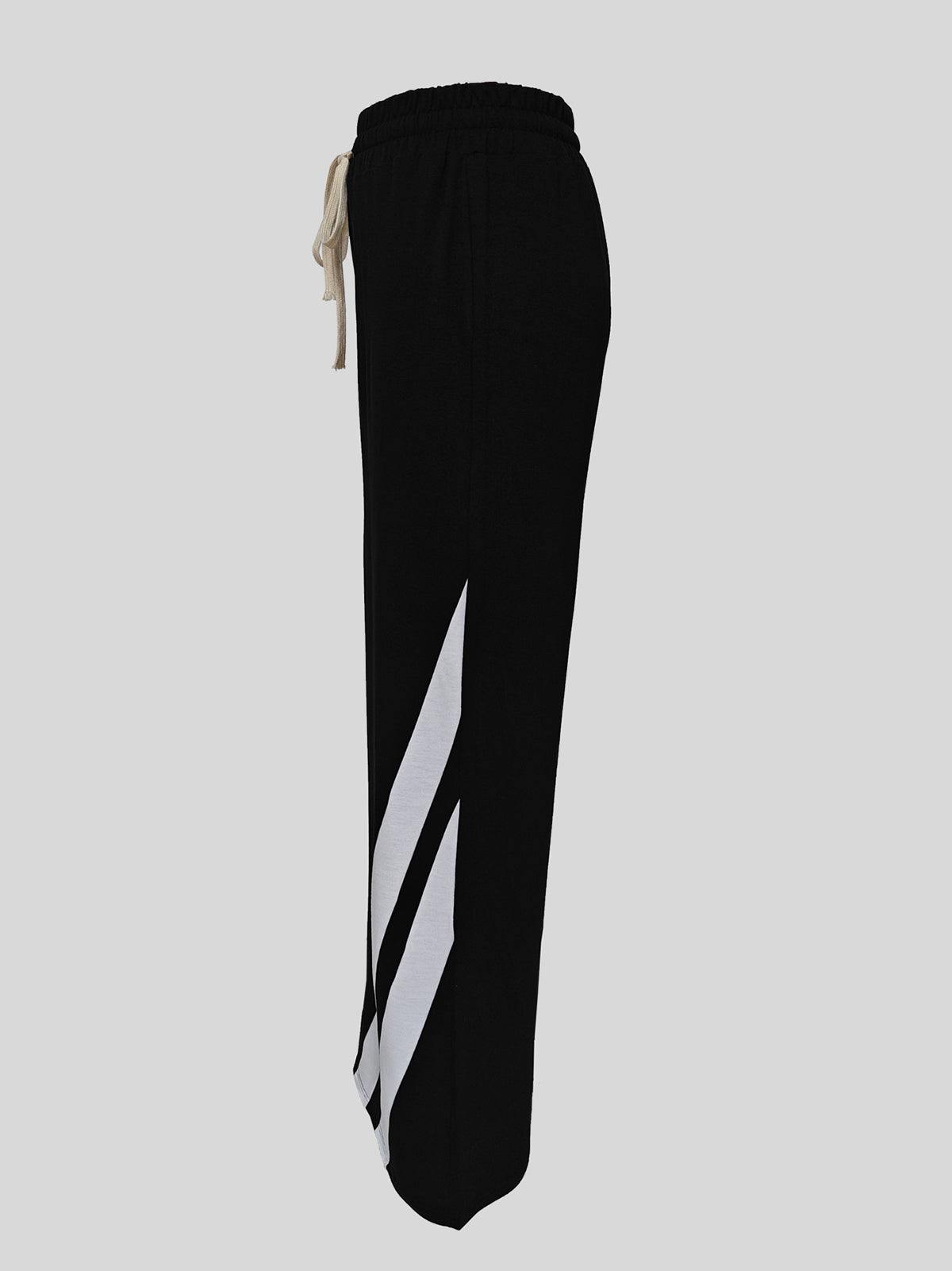 Casual Drawstring Striped Straight Sweatpants Joggers