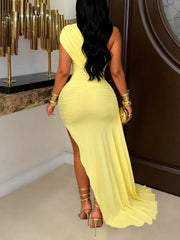 Mesh Panel Ruched Bodycon Mini Dress