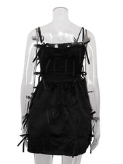 Elegant Bow Embellishment Party Dress