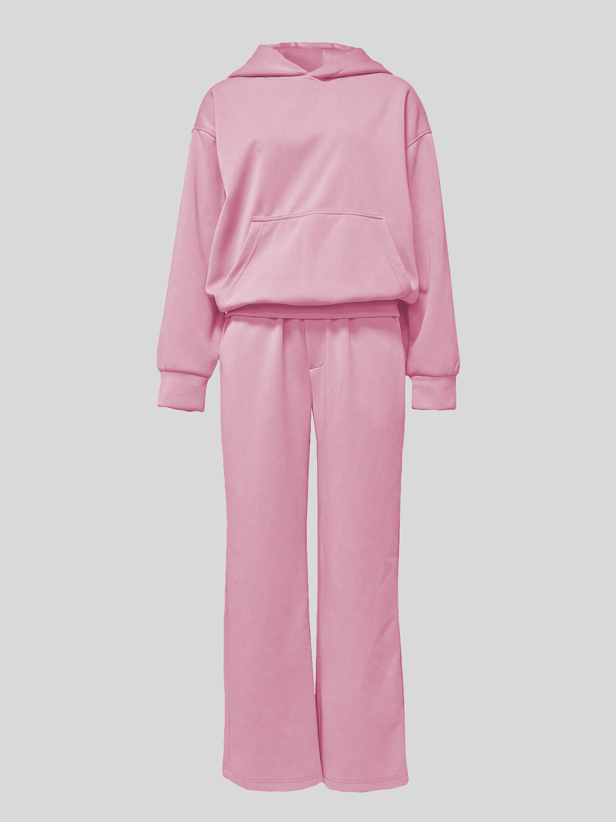 Hooded Pullover Trousers Casual Sports Set
