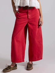 Relaxed Wide Leg Denim Jeans
