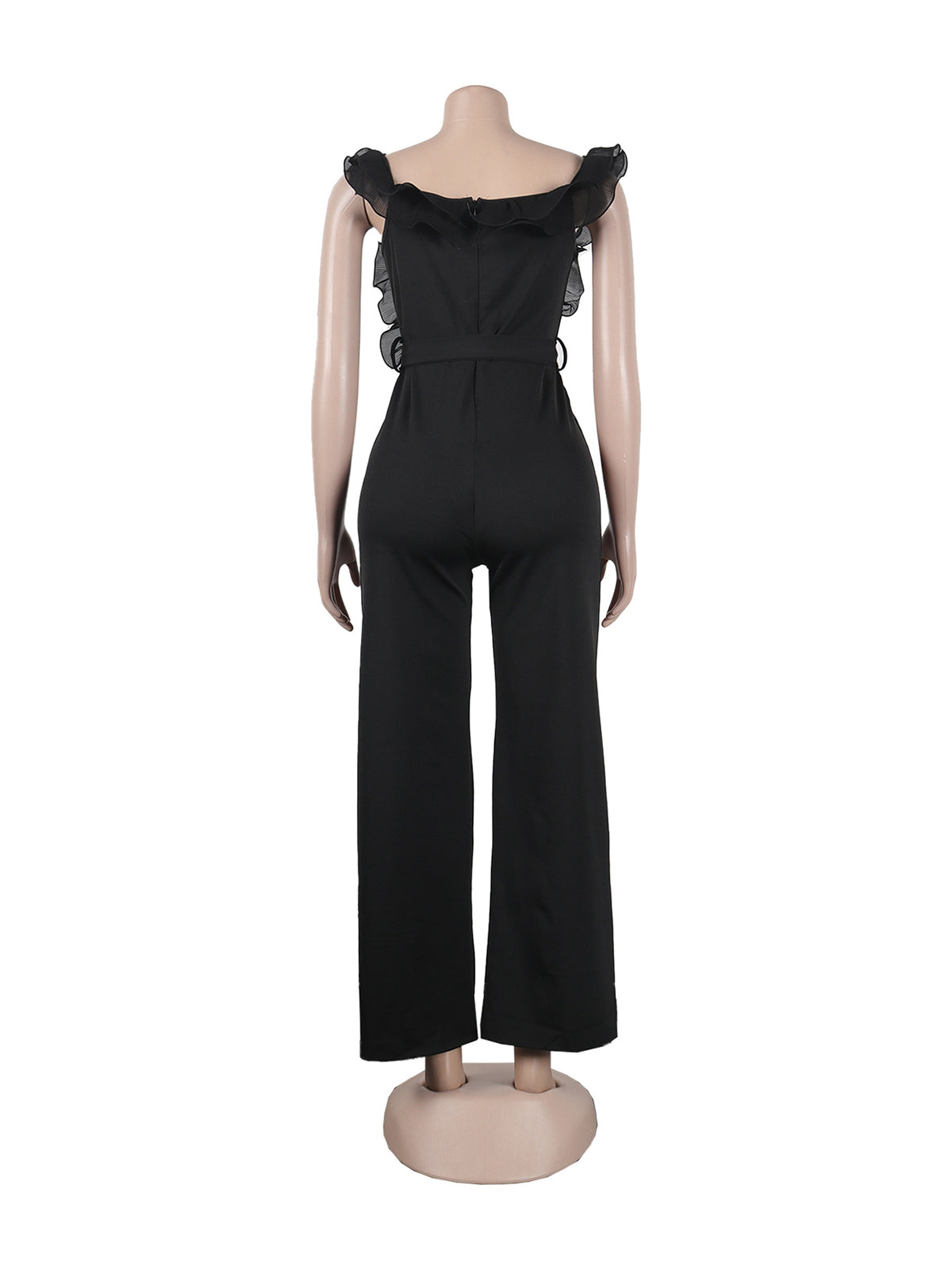 Fashion Ruffles Wide leg Jumpsuit