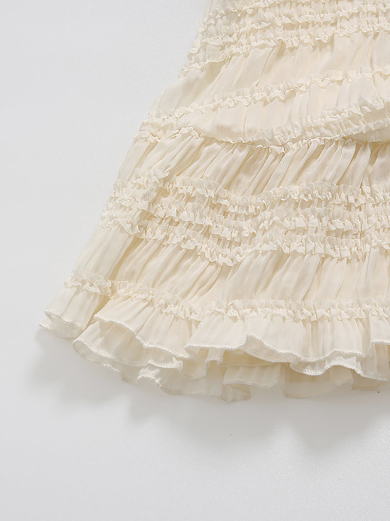 Fashion Irregular Lace Patchwork Trench Coat