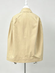 Vintage Cape Collar Cropped Jacket-boutique