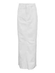 Fashion High Waist Slit Maxi Skirt