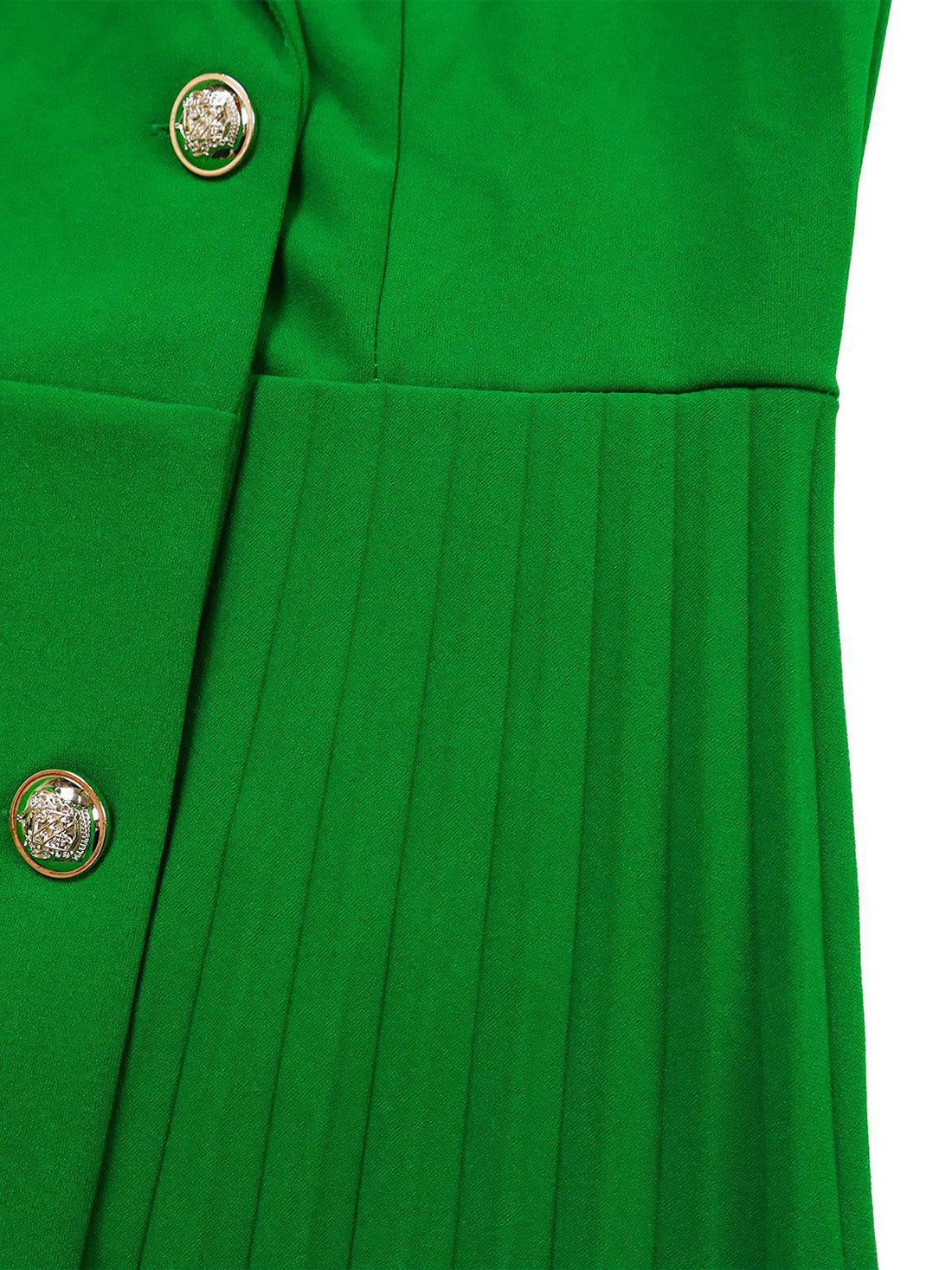 Fashion Cinched Waist Folding Stitching Blazer Dress