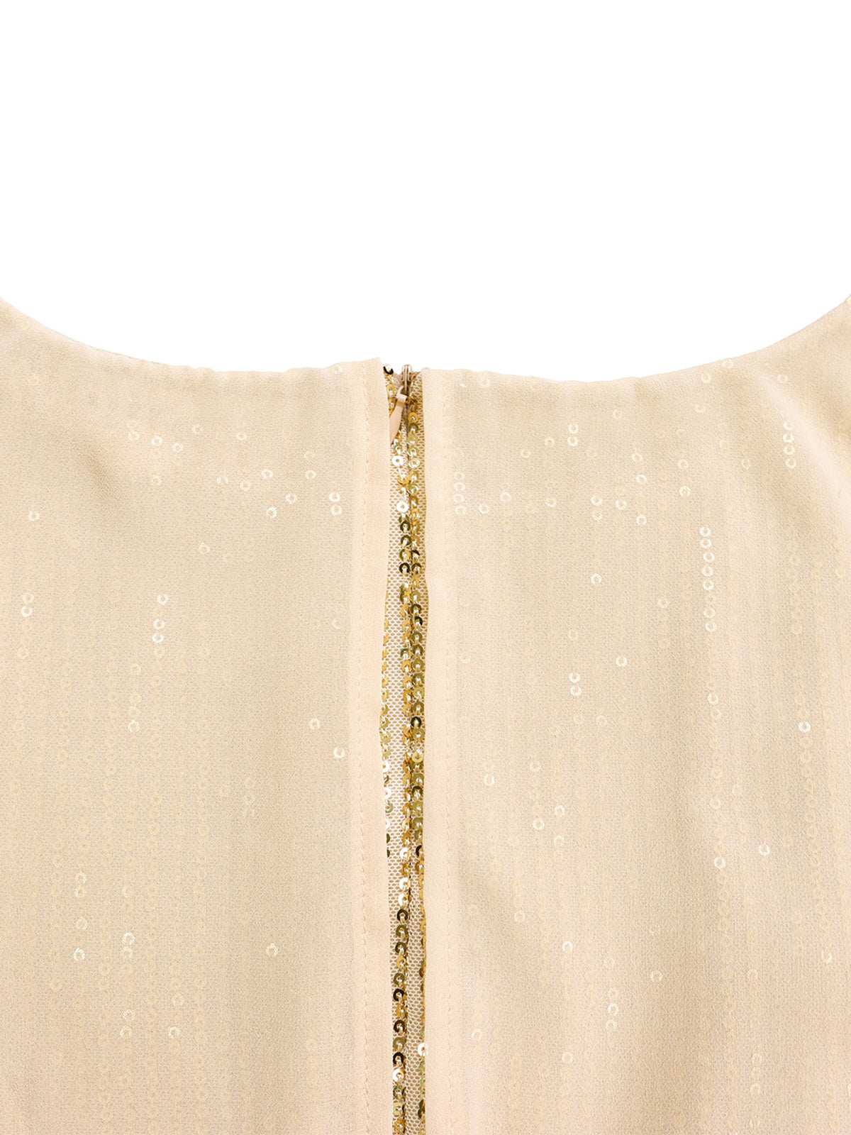 Chiffon Cape Sequin Elegant Party Gown