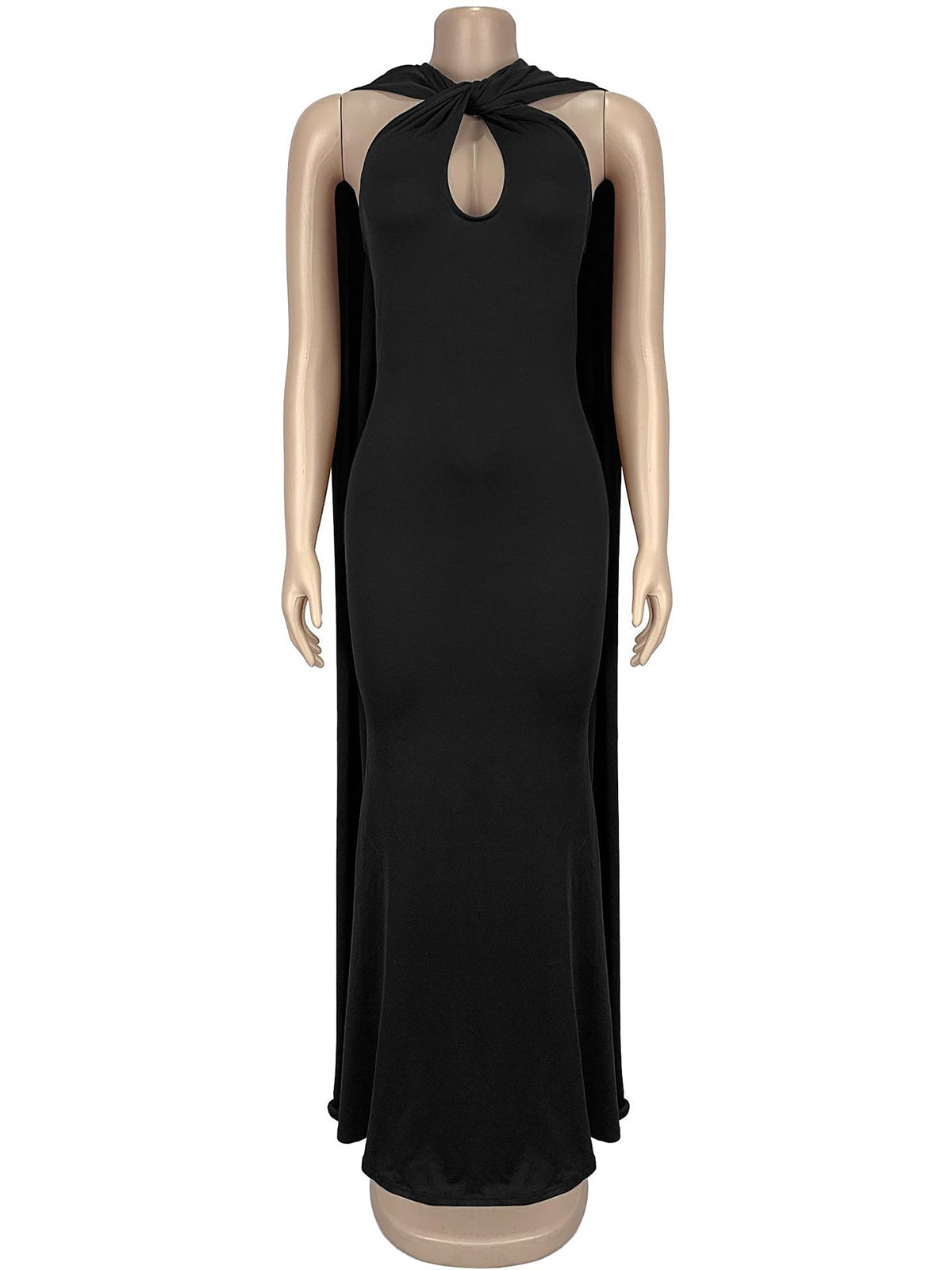 Elegant Sleeveless Ribbon Bodycon Dress