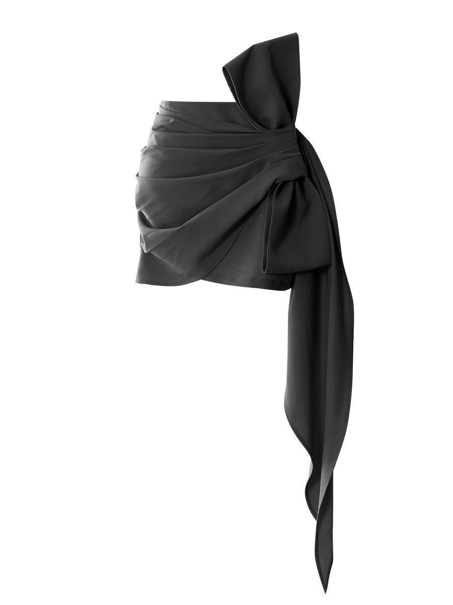 Fashion Bow Streamers Short Skirt